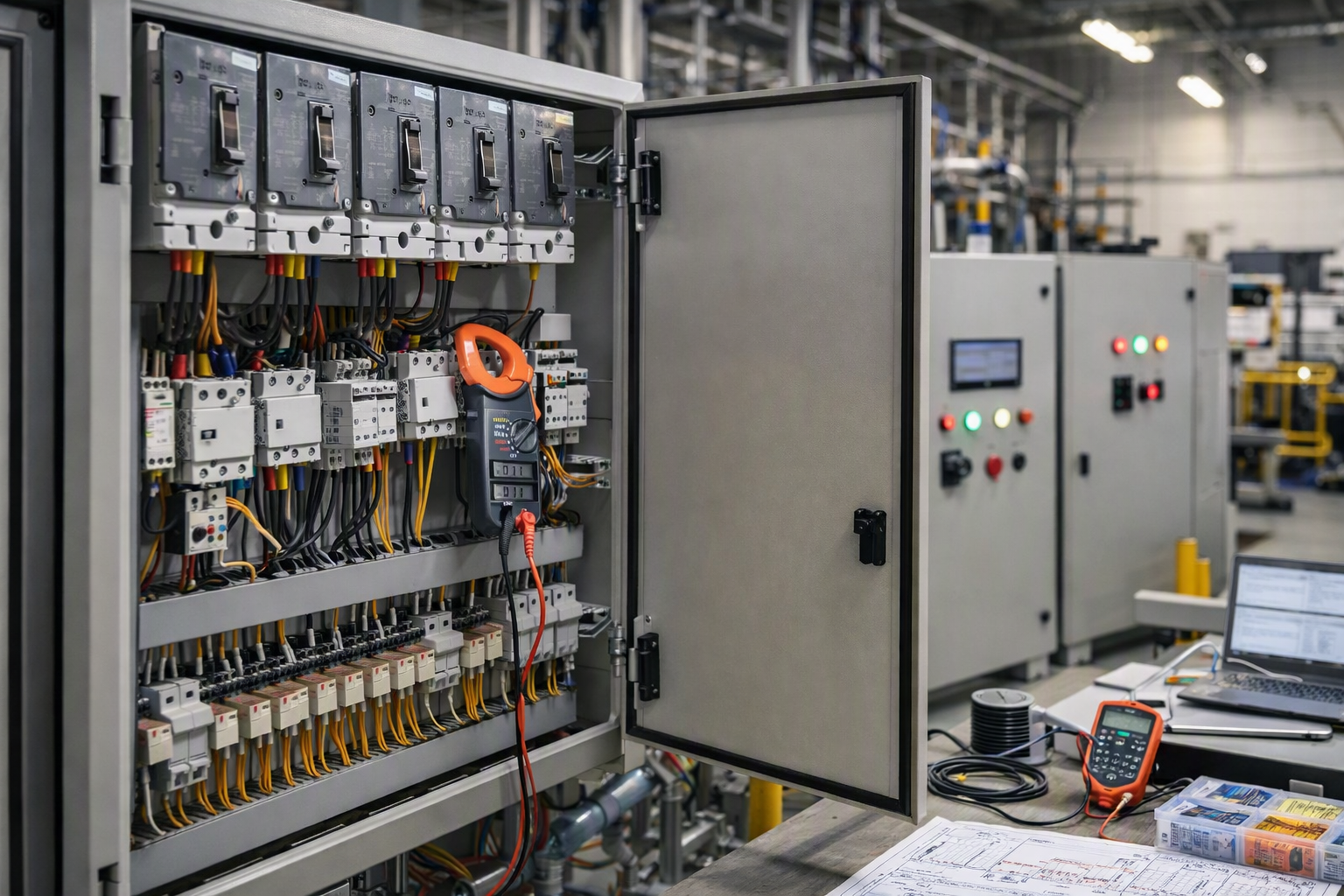  งานระบบไฟฟ้าอุตสาหกรรม (Industrial Electrical Services)