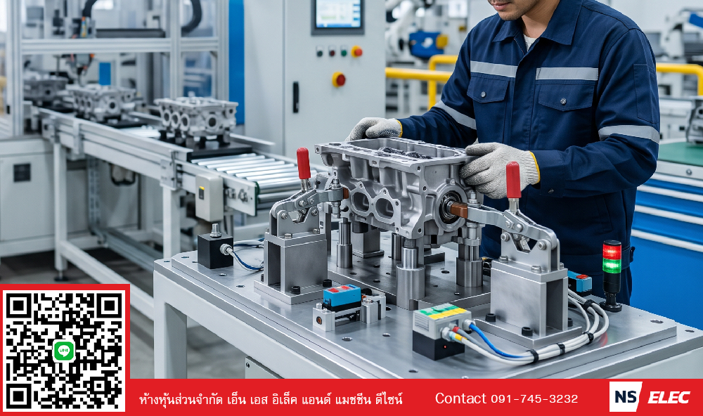ข้อควรรู้ก่อนสั่งทำ Custom Machine & Jig Fixture ออกแบบอย่างไรให้ลดข้อผิดพลาด (Poka-Yoke) และผลิตได้เร็วขึ้น